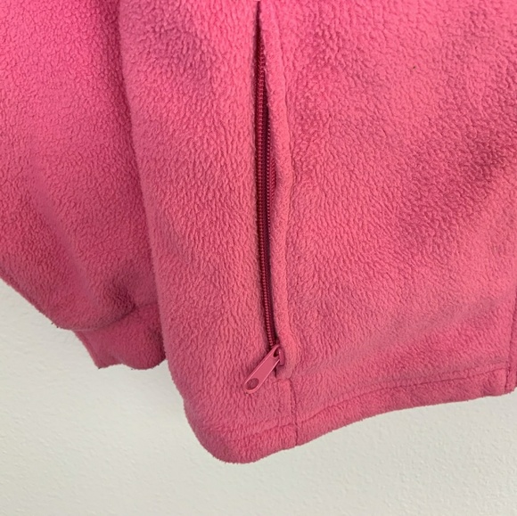 Columbia Youth Jacket Full Zipper Pink Sz: 10-12 - Picture 3 of 7
